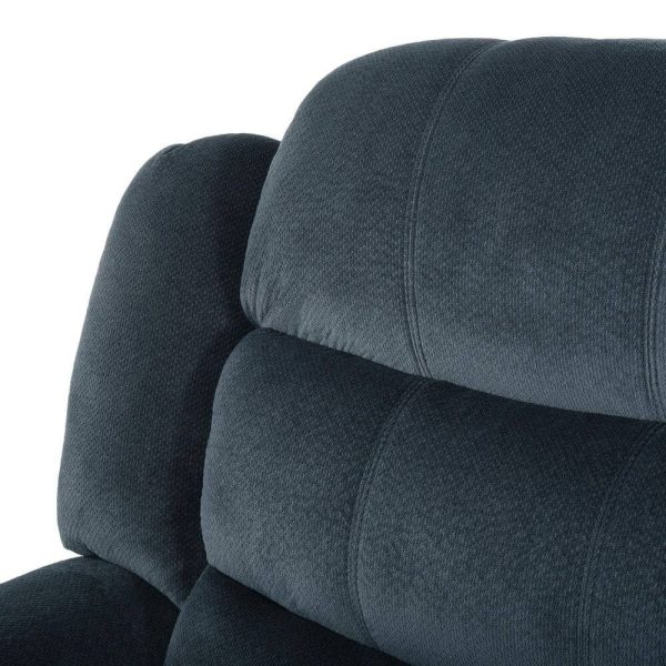 Hawthorne 39 in. Gray Polyester 3 Position Recliner - Image 9