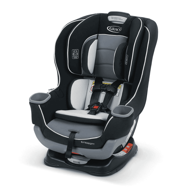 Graco Extend2Fit 2-in-1 Convertible Car Seat, Gotham