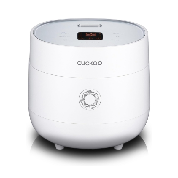 CUCKOO CR-0675F | 6-Cup (Uncooked) Micom Rice Cooker, Touch-Screen, Nonstick Inner Pot | White