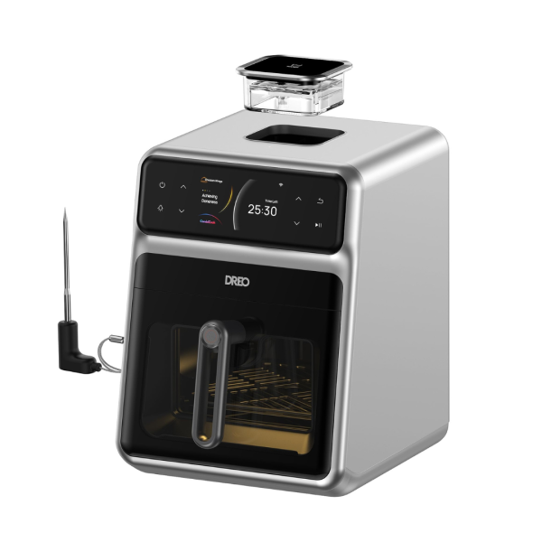 ChefMaker Combi Fryer, 3 professional cooking modes, 6 QT