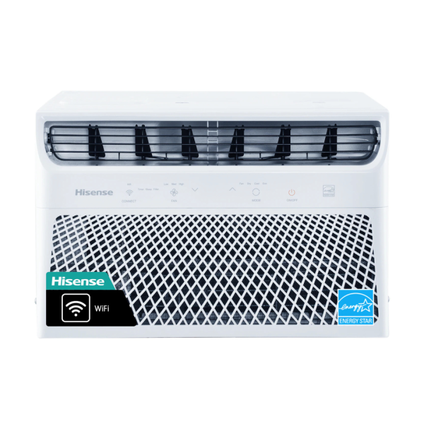 Hisense 350-sq ft Window Air Conditioner with Remote (115 Volts, 8000-BTU) Wi-Fi enabled