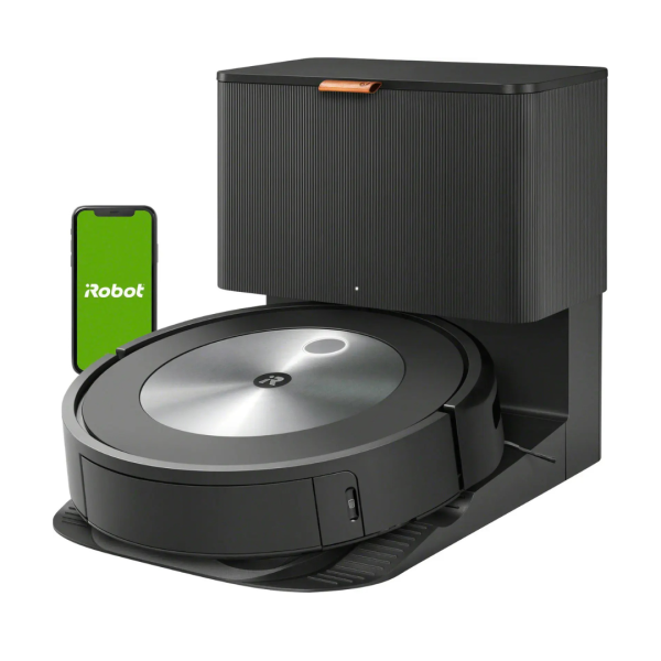 iRobot   Roomba j7+ (7550) Wi-Fi Connected Robot Vacuum with Automatic Dirt Disposal   Graphite