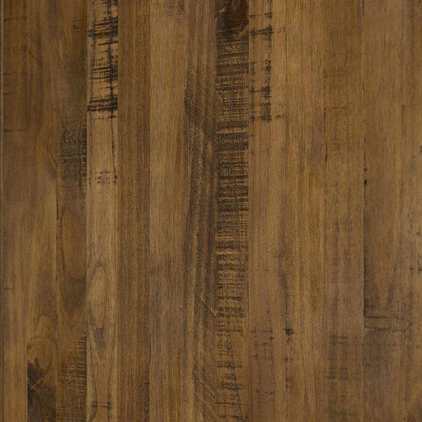 Furniture Company  Durango 72 in. Mahogany Rustic Urban Industrial Farmhouse Distressed Solid Wood Dining Table - Image 4
