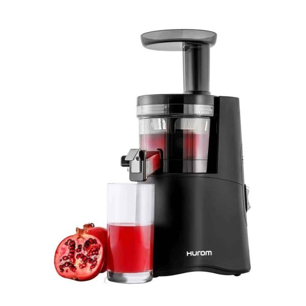 Hurom  H-AA 16.9 fl. oz. Matte Black Slow Juicer with Slow Squeeze Technology - Image 4