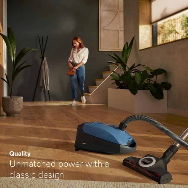 Miele SBAN0 11181010 Classic C1 Turbo Team Bagged Corded for MultiSurfaces in Blue, Canister Vacuum Cleaner - Image 10