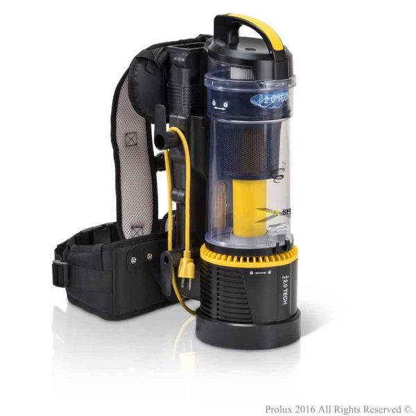 Prolux 19prolux2.0b 2.0 Pro Commercial Bagless Backpack Vacuum Cleaner with 1-1/2 in. Attachment Kit and Telescopic Wand - Image 2