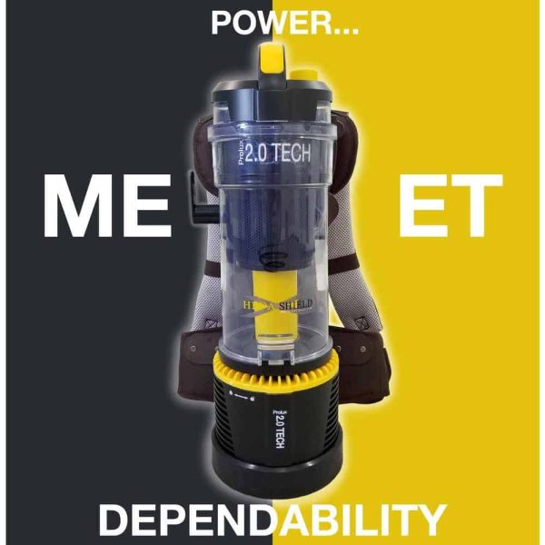 Prolux 19prolux2.0d 2.0 Commercial Bagless Backpack Vacuum with Power Nozzle Kit - Image 6