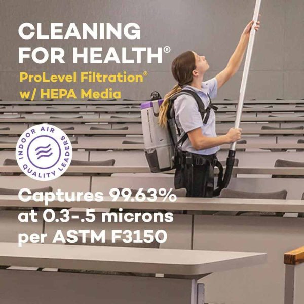 ProTeam 107310 Super Coach Pro 6, 6 Qt. Backpack Vacuum with Xover Multi-Surface and Telescoping Wand Kit - Image 11