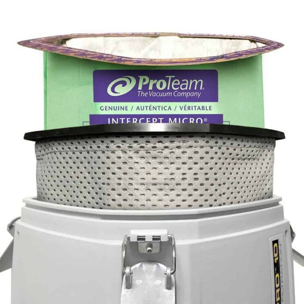 ProTeam 107310 Super Coach Pro 6, 6 Qt. Backpack Vacuum with Xover Multi-Surface and Telescoping Wand Kit - Image 8