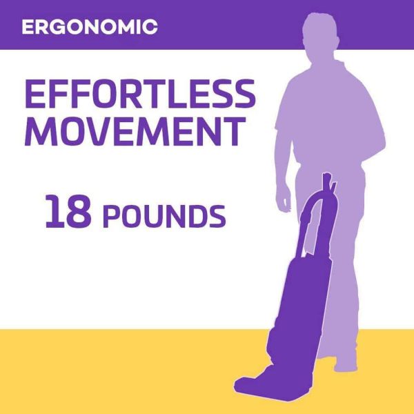ProTeam 107252 ProForce 1500XP Commercial Upright Vacuum Cleaner with ProLevel Filtration, On-Board Tools for Carpets and Hard Floors - Image 7