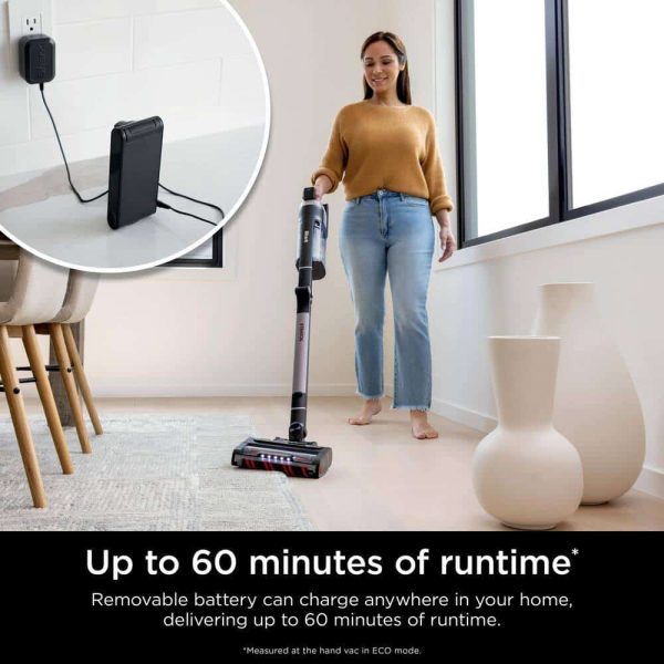 IZ862H Stratos MultiFLEX Bagless Cordless Stick Vacuum with Clean Sense IQ, DuoClean Powerfins HairPro, 60min Runtime   IZ862H - Image 11