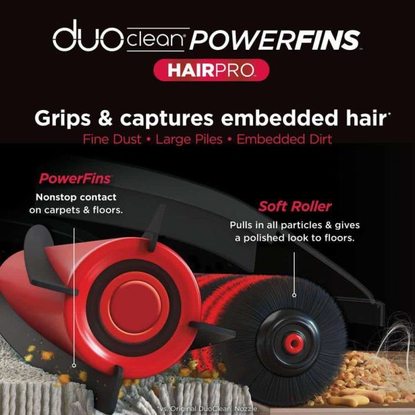 AZ3002 Stratos Bagless Corded Upright Vacuum with DuoClean PowerFins HairPro and Odor Neutralizer Technology   AZ3002 - Image 11