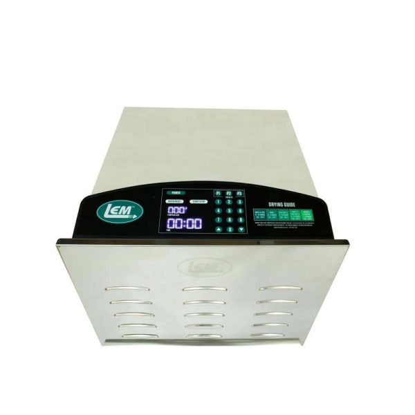 LEM 10-Tray Silver Food Dehydrator with Temperature Control - Image 5