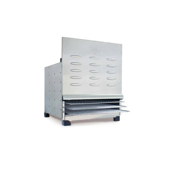 LEM 10-Tray Silver Food Dehydrator with Temperature Control - Image 4