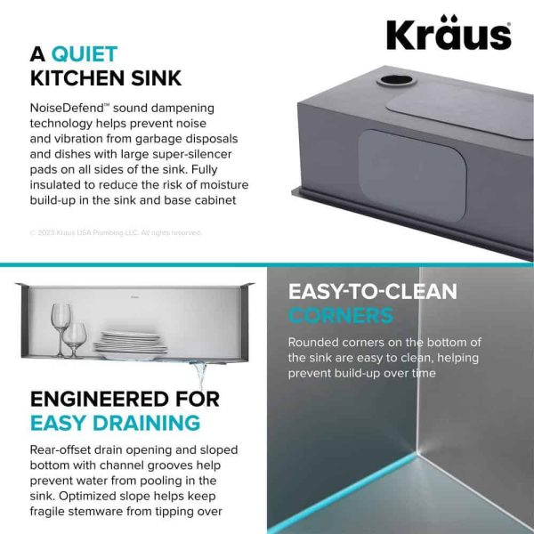 Kore Workstation 27 in. 16-Gauge Undermount Single Bowl Stainless Steel Kitchen Sink with Accessories - Image 11