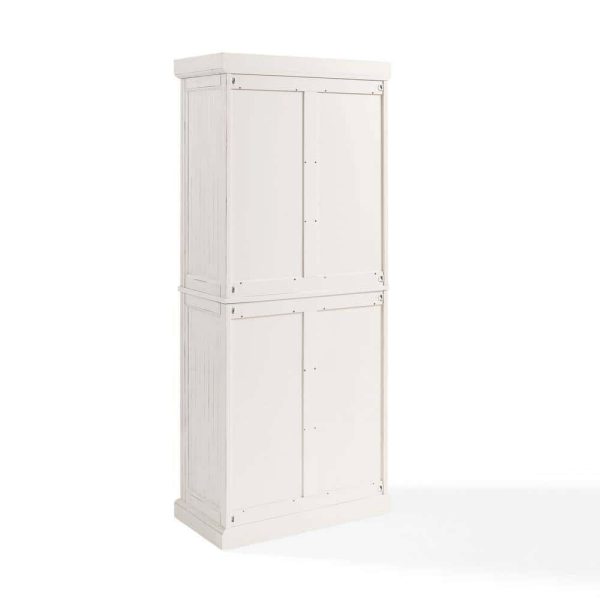 CROSLEY FURNITURE  Seaside White Kitchen Pantry - Image 6