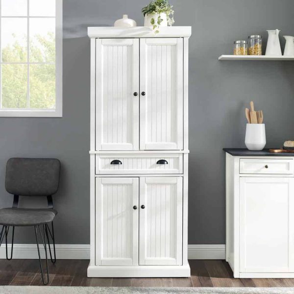 CROSLEY FURNITURE  Seaside White Kitchen Pantry - Image 10