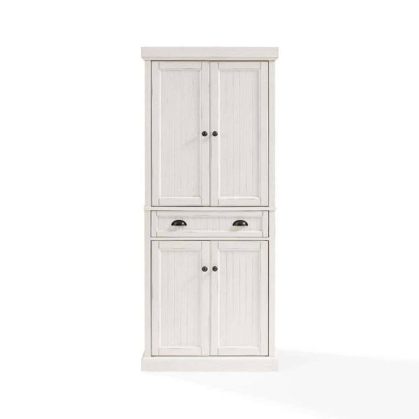 CROSLEY FURNITURE  Seaside White Kitchen Pantry - Image 4