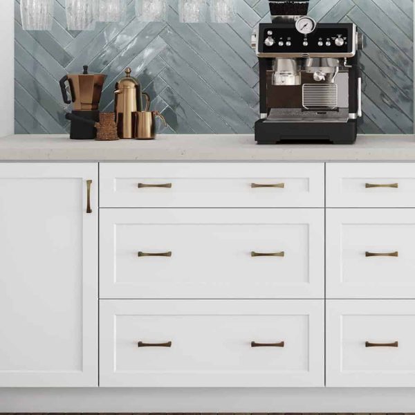 Bay Designer Series Melvern White Assembled Pots and Pans Drawer Base Kitchen Cabinet (36 in. x 34.5 in. x 23.75 in.) - Image 7