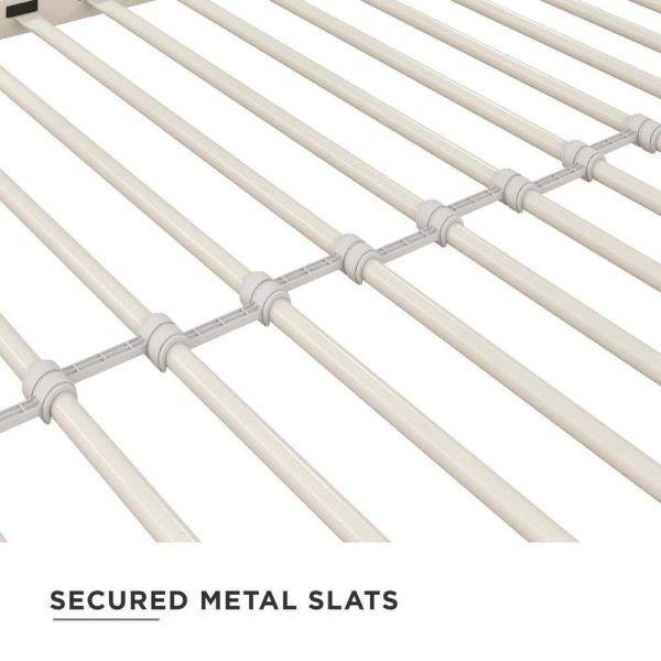 DHP  Cormac White Metal Twin/Full Triple Bunk Bed - Image 10