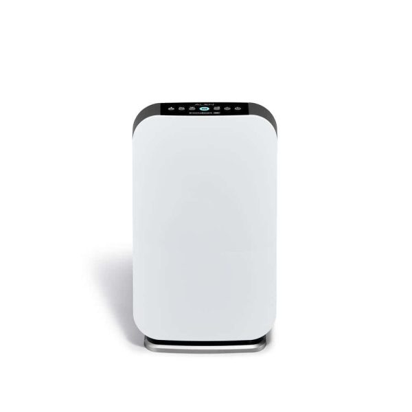 Alen 100104 BreatheSmart 45i Air Purifier Console with Odor, True HEPA Filter for Allergens and Unwanted Odors   800 SqFt, White