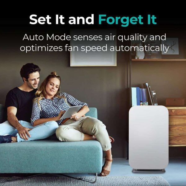 Alen BreatheSmart-45i-Pure-White BreatheSmart 45i Air Purifier with Pure, True HEPA Filter for Allergens, Dust, Mold, and Germs   800 SqFt - Image 10