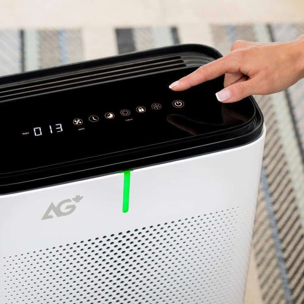 Brondell P700BB-W Pro Sanitizing HEPA Air Purifier with AG+ Technology for Virus Bacteria Allergens HEPA (up to 1655 sq. ft.) - Image 3