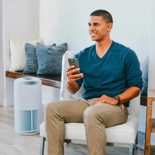 Pure Enrichment PEAIRCYL-RT PureZone Cylinder Air Purifier   White - Image 7
